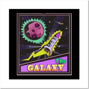 The Galaxy pop art Posters and Art